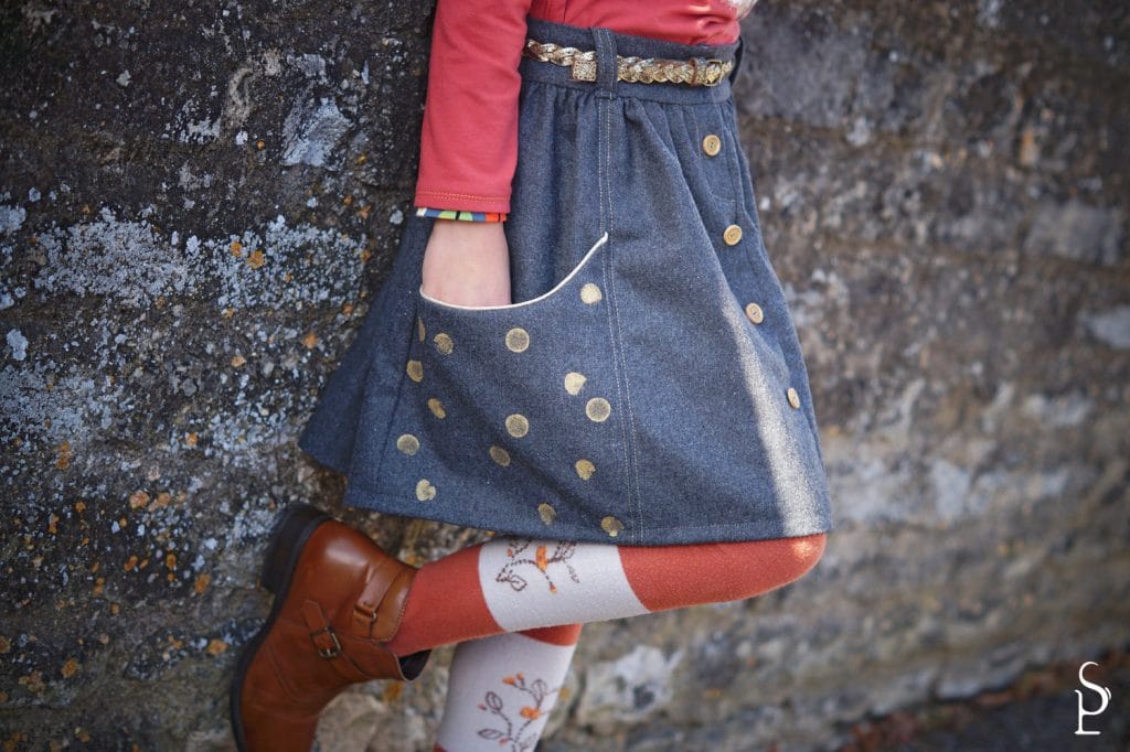 patron de couture fille jupe Naia sewing soon