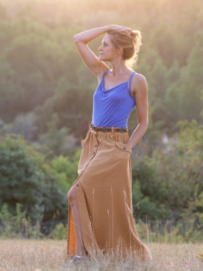 Patron de couture jupe naïa sewing soon