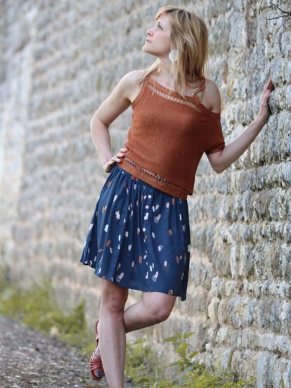 Patron de couture jupe naïa sewing soon