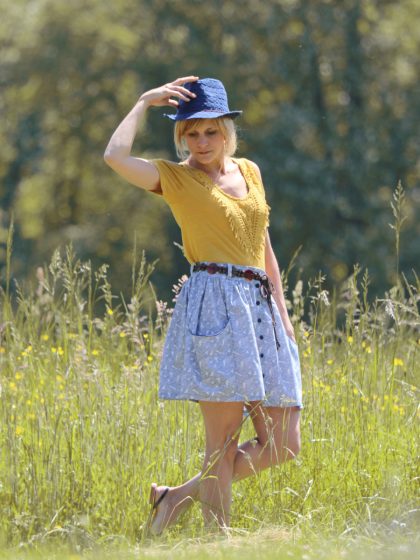 Patron de couture jupe naïa sewing soon