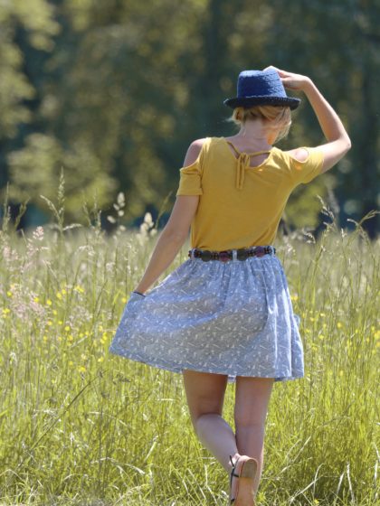 Patron de couture jupe naïa sewing soon