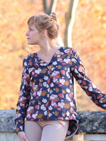 Patron de couture chemise eidjin sewing soon