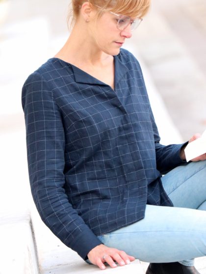 Patron de couture chemise eidjin sewing soon