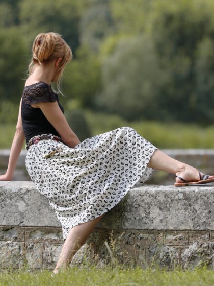 Patron de couture jupe naïa sewing soon