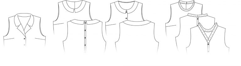patron de couture millenium recap col sewing soon