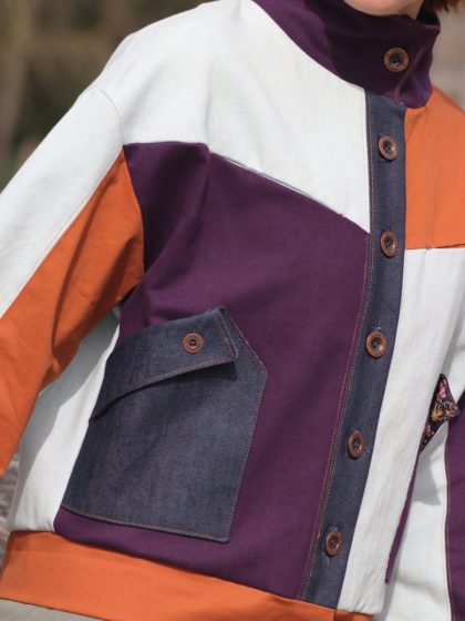 Patron de couture blouson aviateur maverick sewing soon