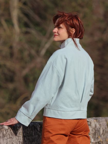 Patron de couture blouson aviateur maverick sewing soon