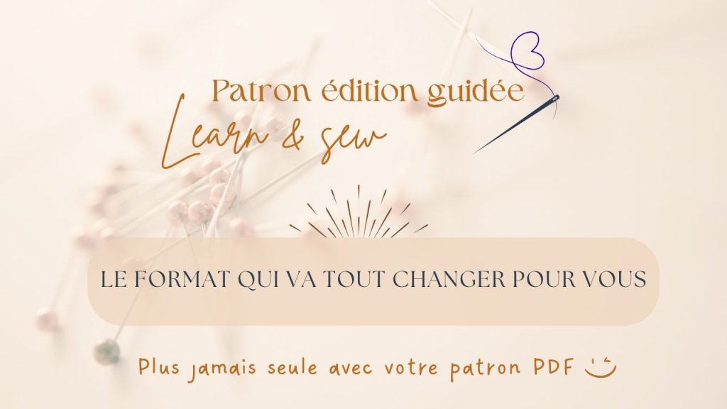 Learn and sew le nouveau format inédit de patron de couture pour apprendre